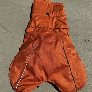 XL Orange Dog Coat